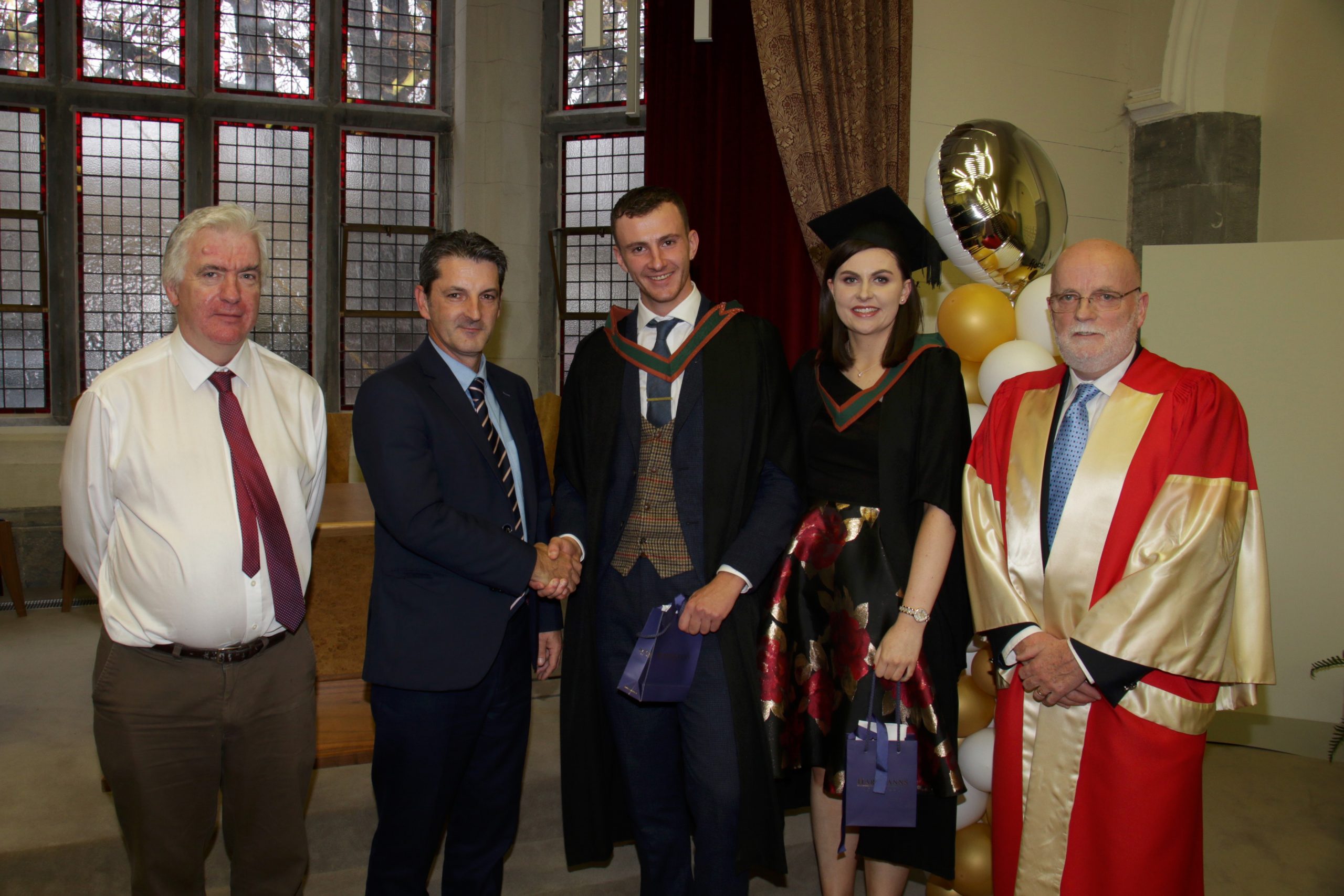 Professor Walter Gear, Executive Dean of the College of Science and Engineering at NUI Galway, Michael McDonnell Director, TOBIN Consulting Engineers, Padraig Doran BE, Rachel Keane BE, Professor Michael Hartnett, Personal Professor in Civil Engineering at NUI Galway